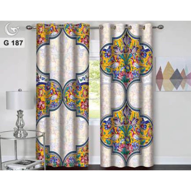 پرده آماده پانچی سنتی