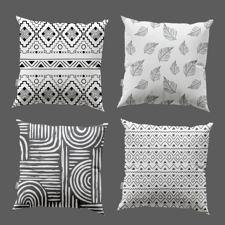 کوسن برای مبل طوسی