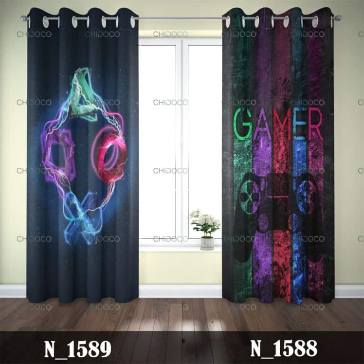 پرده طرح گیمر