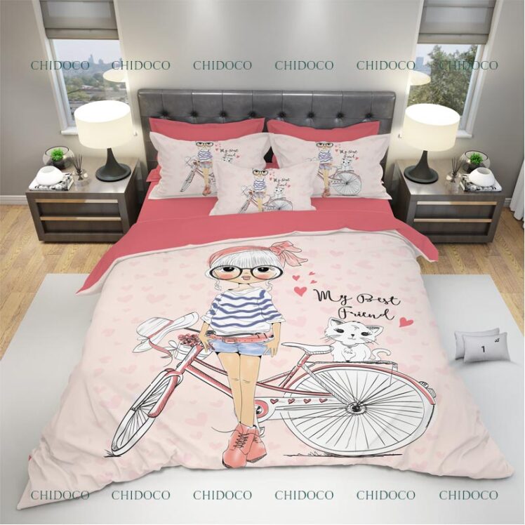 روتختی دخترانه صورتی