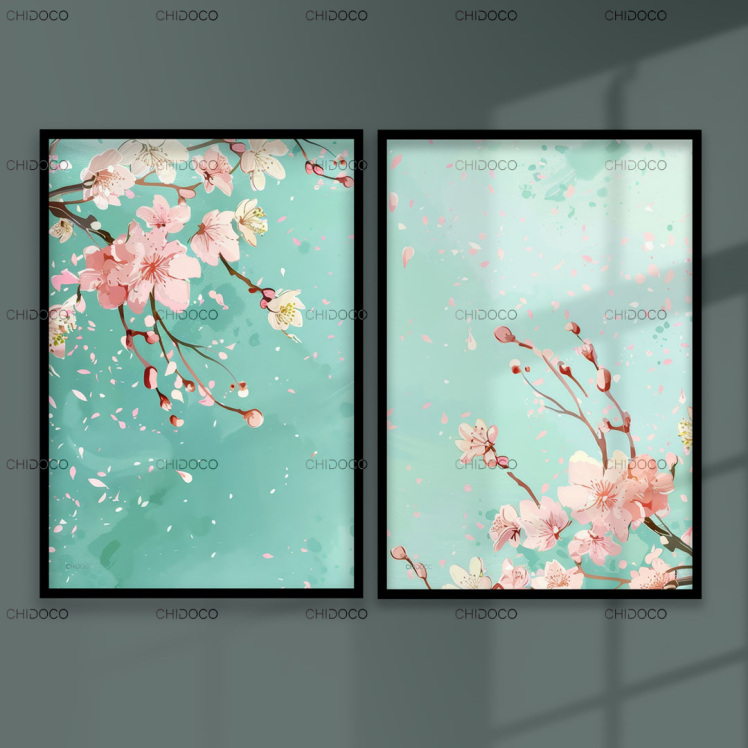 ست تابلو آبرنگ