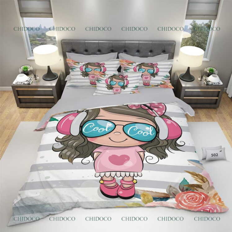 روتختی دخترانه طوسی