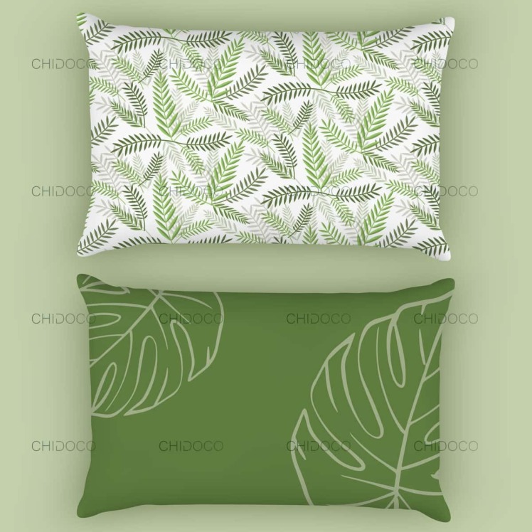 روبالشتی ساتن طرح دار