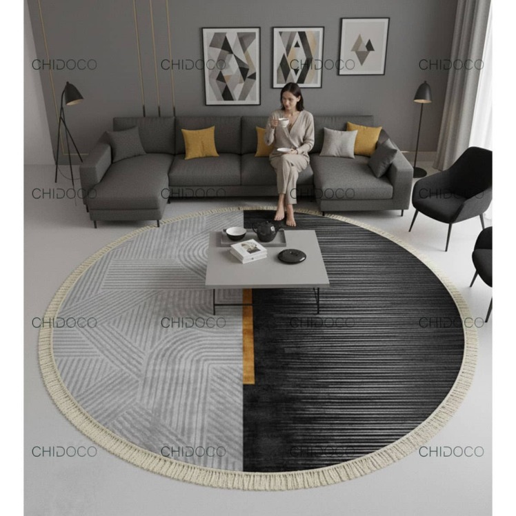 فرش گرد مدرن