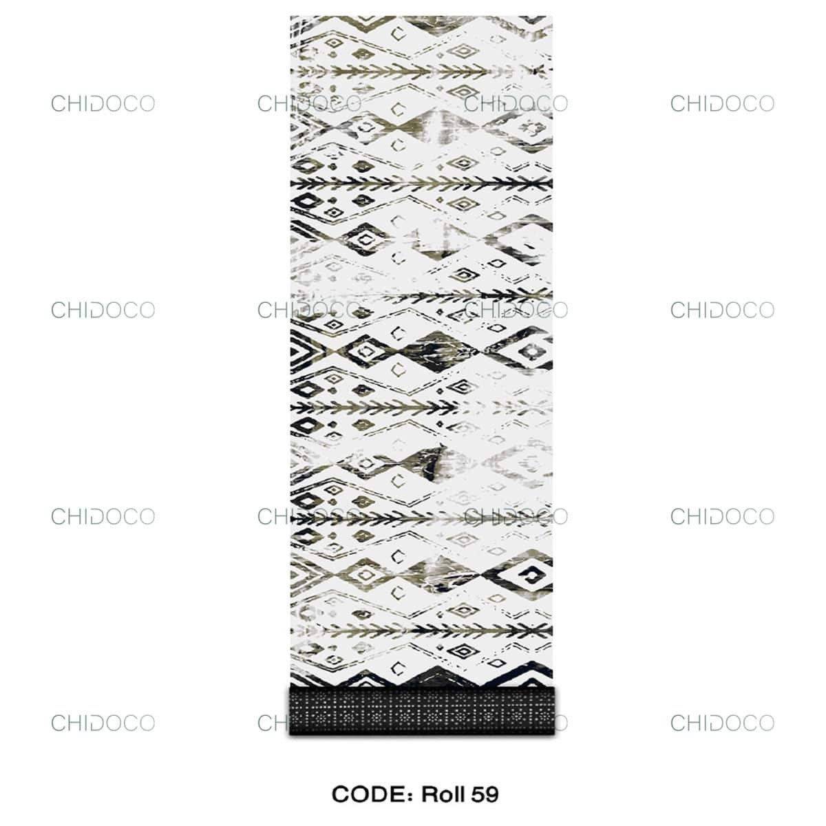  فرش راهرویی سفید 