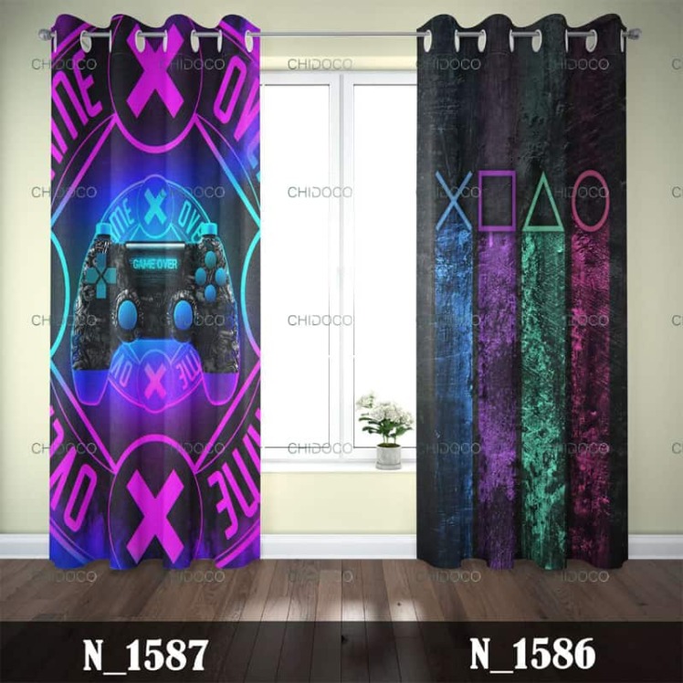 پرده طرح گیمر