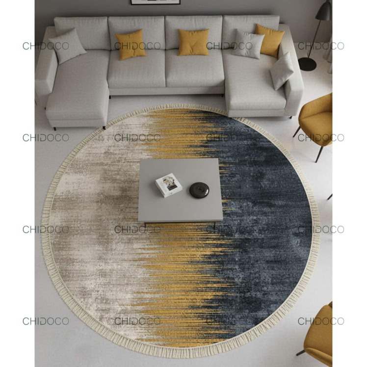 فرش گرد مدرن