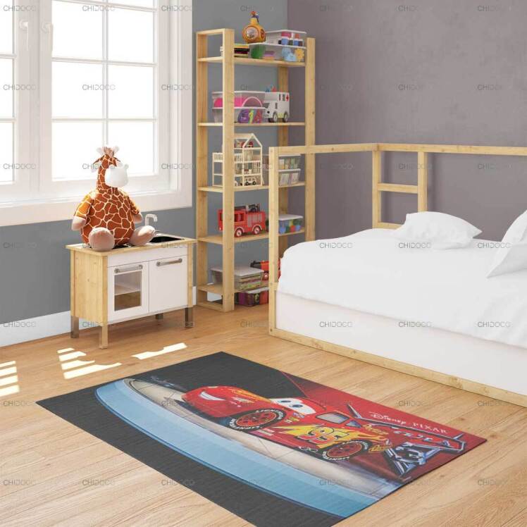 فرش کودک طرح ماشین