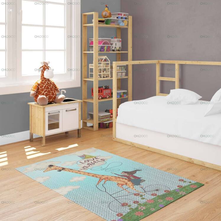 فرش کودک چاپی