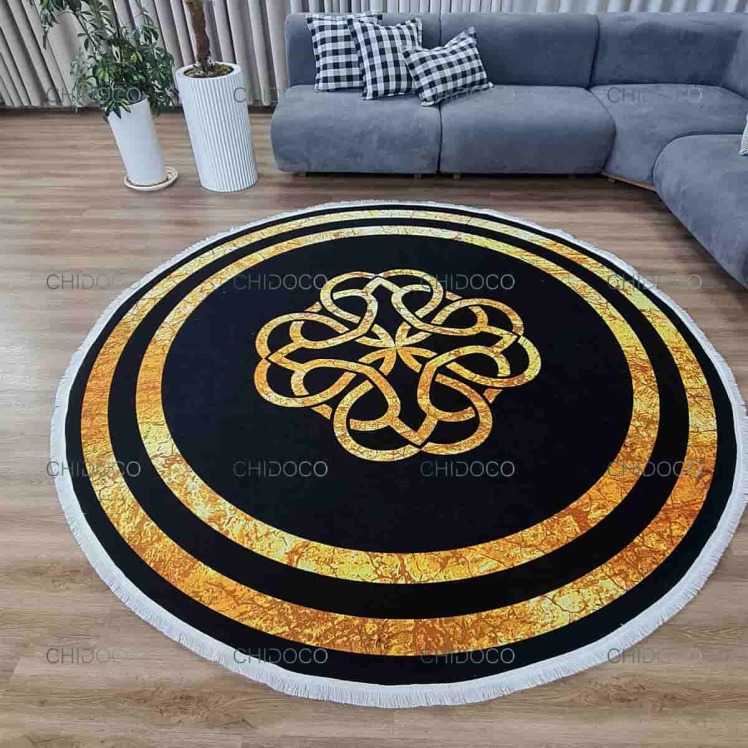 فرش گرد مدرن