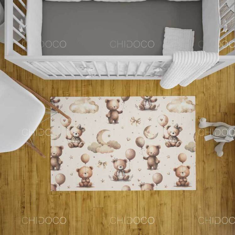 فرش کودک طرح خرس